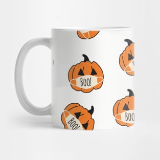 Pumpkins With Face  Mask Mug